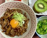 ちゃちゃっと！きのこ入り牛丼♪作り方4写真
