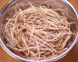 ごぼうと白ねぎのシャキシャキピリ辛ナムル作り方2写真