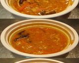 美味ドレとおろしにんにくで酸辣湯！作り方2写真