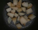 梨の炊いたん作り方3写真