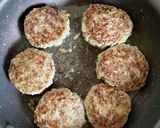 きのこソースで腸活!ハンバーグ作り方7写真