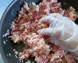 きのこソースで腸活!ハンバーグ作り方5写真