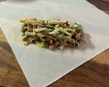 納豆チーズ春巻き作り方2写真