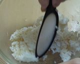 肉は内！ライスペーパー【巻き肉おにぎり】作り方4写真