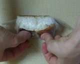 肉は内！ライスペーパー【巻き肉おにぎり】作り方10写真