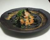 ニンニクとごま油風味の韓国風明太子パスタ作り方4写真