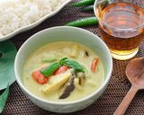 柚子胡椒香るヴィーガングリーンカレー作り方7写真