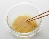 ボウル一つで!明太子のクリームパスタ作り方3写真