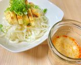 暑い夏は手軽に素麺!豆乳坦々つゆ作り方5写真