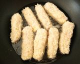ズッキーニのみそマヨ肉巻きフライ作り方5写真