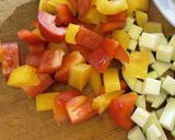 夏野菜ガパオライス作り方1写真