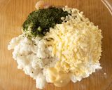 鶏むね肉とはんぺんの磯辺丸め焼き作り方2写真