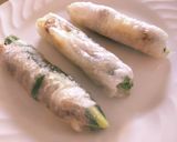 ライスペーパー★豚ニラカリカリ揚げ★弁当作り方9写真
