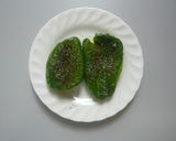 ヘタもタネも♪丸ごとピーマンのグリル作り方3写真