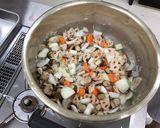 【大崎市】根菜カレー【食育】作り方5写真