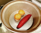 サツマイモの甘酒はちみつアイス作り方1写真
