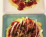 ネギともやしたっぷり！ヘルシーお好み焼き作り方6写真