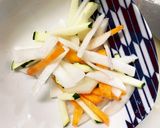 お一人様☆コク旨簡単オイ味噌味彩マリネ風作り方3写真