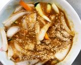 お一人様☆コク旨簡単オイ味噌味彩マリネ風作り方9写真