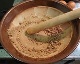 そうめんかぼちゃの胡麻酢あえ作り方6写真