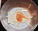 みょうが香る豆腐とわかめの味噌汁作り方2写真