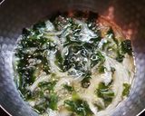 みょうが香る豆腐とわかめの味噌汁作り方5写真