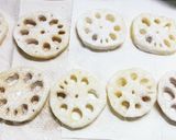 シャキシャキ歯応え 蓮根のはさみ揚げ作り方8写真
