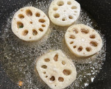 シャキシャキ歯応え 蓮根のはさみ揚げ作り方12写真