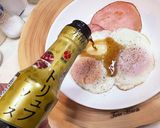 濃厚卵白のプリップリッ　ハムエッグ作り方11写真