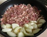洋風だし　豚肉と玉ねぎのさっと煮作り方2写真