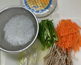 ライスペーパーで春巻風作り方1写真