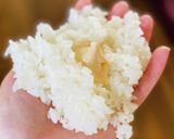 明太子マヨネーズのおにぎり。作り方1写真