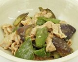 秋茄子と豚肉の味噌炒め作り方6写真
