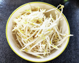 火を使わない！もやしのお茶漬けの素和え作り方1写真