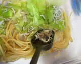 レンチンで簡単！しらすキャベツパスタ♪作り方7写真