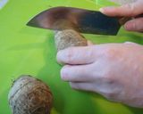 里芋の味噌煮作り方2写真