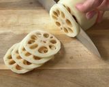 れんこんチーズ焼き作り方1写真