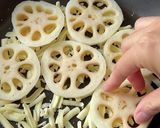 れんこんチーズ焼き作り方2写真