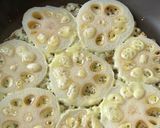 れんこんチーズ焼き作り方3写真