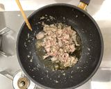 【大崎市】豚肉と大根の煮物【学校給食】作り方4写真