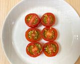 食べるコスメ「ゆば」のカプレーゼ仕立て作り方1写真