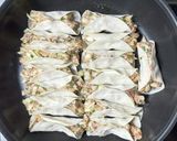 ★簡単包まない★ごま油香るパリパリ棒餃子作り方5写真