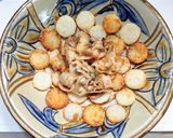 豚バラ肉と長芋の梅シソさっぱり炒め作り方5写真