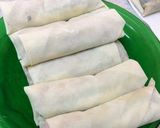 さっぱり生姜と旨い竹輪の春巻き作り方5写真