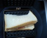 ハムチーズホットサンド作り方1写真