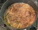 牛すじ肉と結びしらたきの味噌煮作り方6写真
