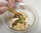 ささみとザーサイのピリ辛混ぜそうめん作り方5写真