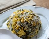 卵たっぷり高菜チャーハン作り方4写真