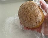 こめココでメロンパンのクッキー生地作り方13写真