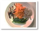 ★葉酸★緑黄色野菜の白和え作り方1写真